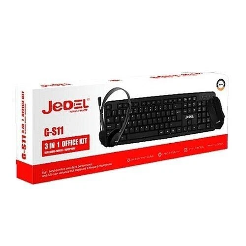 Jedel  USB UK Keyboard & Mouse & Headset Set and FREE delivery G-S11 - Image 4 of 4