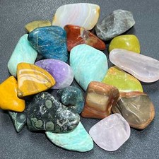 Assorted Tumbled Stones And Crystals Mix By The Ounce or Pound Wholesale