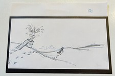 Balto Original Movie Storyboard Drawing Art Animation Boris & Balto #1