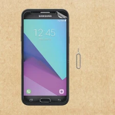 Heavy-Duty Soft PET Screen Protector Film f Samsung Galaxy Amp Prime 2 SM-J327A