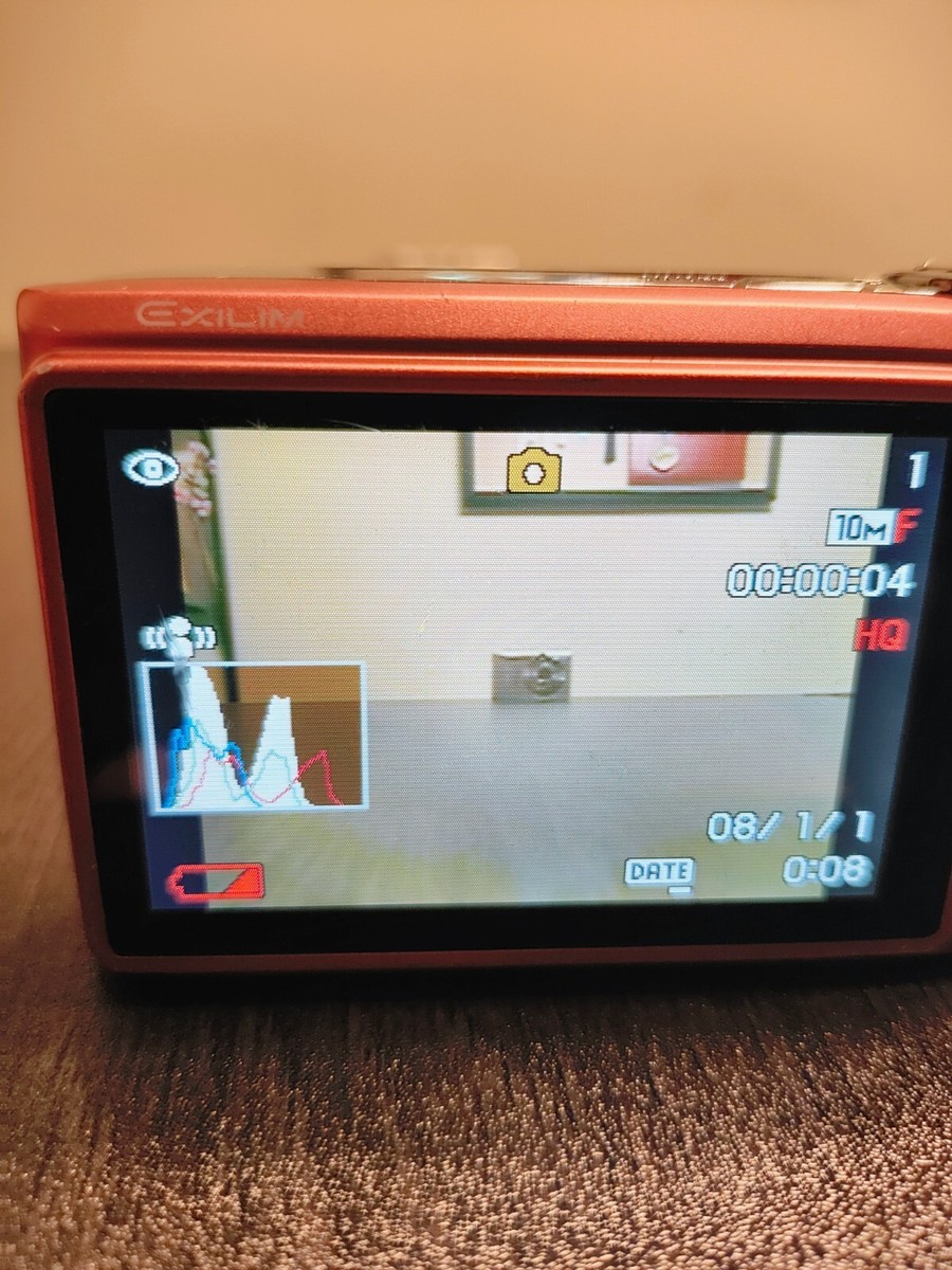 CASIO Digital Camera EXILIM ZOOM EX-Z100 PK 10.1MP Optical
