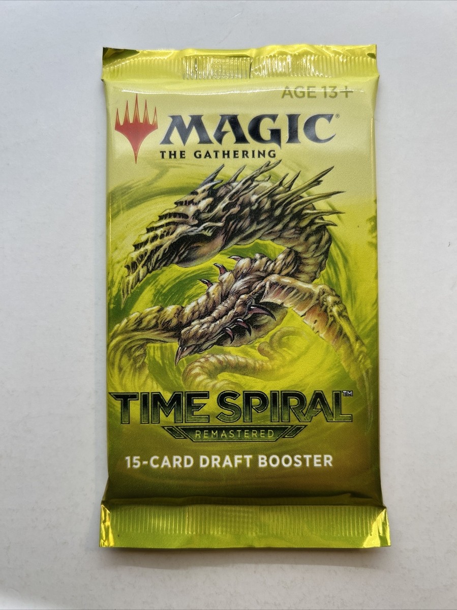 time spiral remastered booster box ebay Magic: The Gathering Time Spiral Remastered 3-Booster Draft Pack (45 Magic  Cards) : Toys & Games