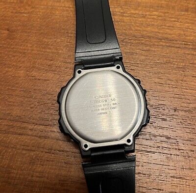 Casio CGW-50 Cosmo Phase 100m Digital Planetarium Watch Casio CGW-50 Cosmo Phase 100m Digital Planetarium Watch