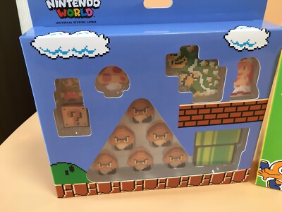 USJ Nintendo Mario Yoshi Tsumiage Stack Game Figure 2set Super