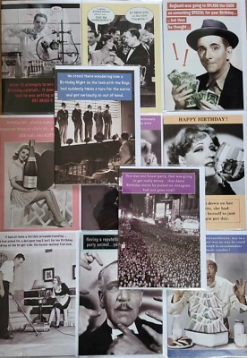 Adult Joke Humour Birthday Funny Card Black And White Multi Listing