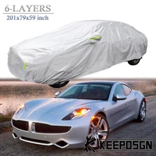 For Fisker Karma EcoSport Sedan Car Cover Outdoor Sun Rain Dust UV Protection