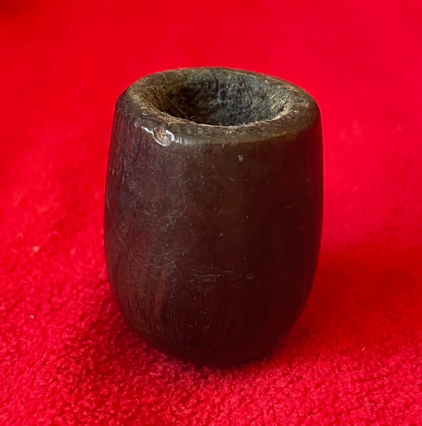 Antique JOSEPH MURRAY White Spade Inlay Smoking Pipe Tobacciana