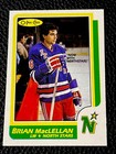 1986 O-Pee-Chee Hockey Brian Maclellan #33