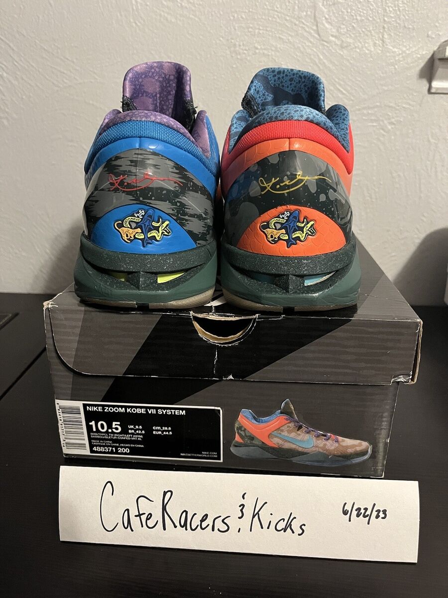 Nike Zoom Kobe 7 WHAT THE KOBE Basketball Shoes Size 10.5 Nike Zoom Kobe 7 WHAT THE KOBE Basketball Shoes Size 10.5