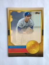 2012 Topps Baseball Golden Greats GG-49 Sandy Koufax