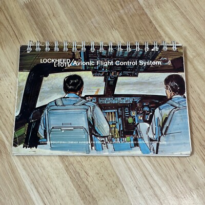Vintage Lockheed L-1011 Tristar Avionic Flight Control System Guide Color