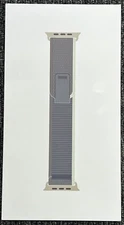 Genuine Apple Watch Band Trail Loop (49mm) Green/Gray M/L (Fits 145-220mm wrist)