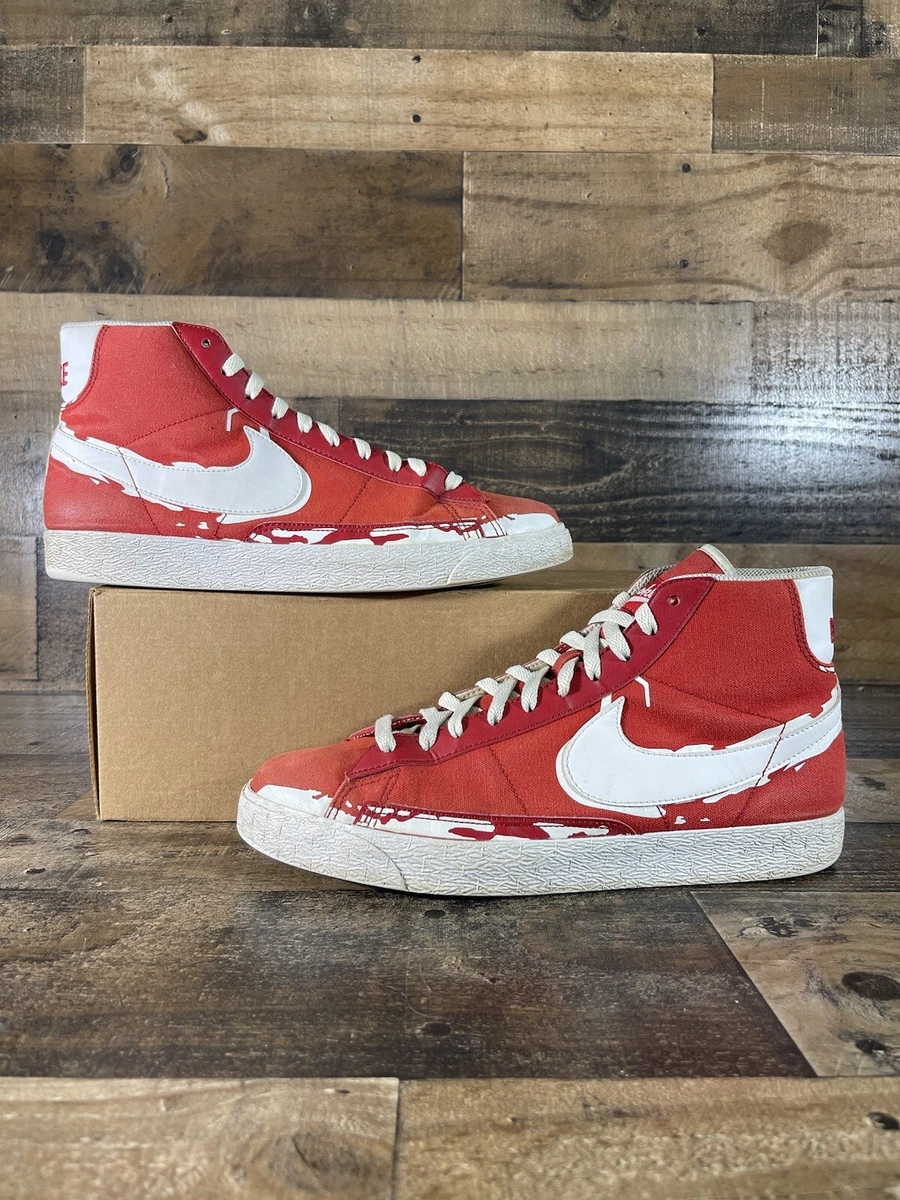 Nike blazer high on sale vintage homme brun