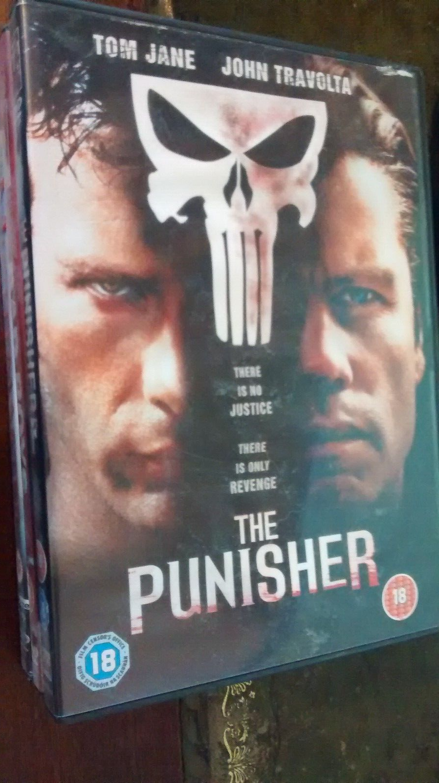 The Punisher DVD (2014) Thomas Jane, Hensleigh cert 18 - No Case