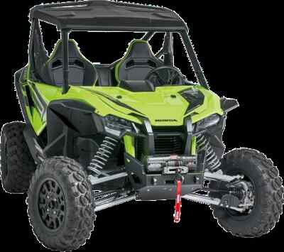 Warn Steel Black Powder Coated Front Bumper for Honda Talon 1000X 19