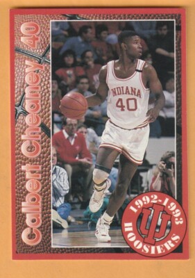 Calbert Cheaney Indiana Hoosiers 1992-93 Card Evansville IN