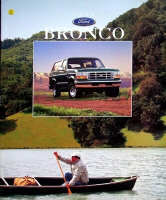 276989) Ford Bronco - USA - Prospekt 1996