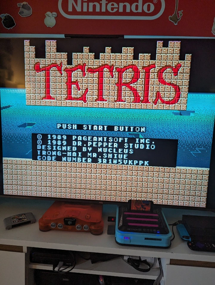 Tetris - Sega Megadrive - Cart Only vintage Bootleg Unofficial RARE Genesis - Image 4 of 4