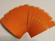 1 Dozen ORANGE REFLECTIVE ARROW WRAPS + EXTRAS!!!  *Multiple Sizes Available*