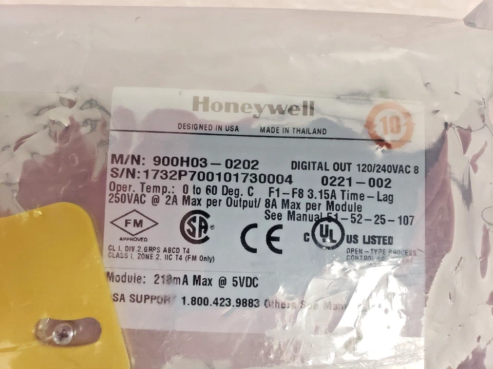 Honeywell - 900H03-0202 DIGITAL Out  5-5 - Image 2 of 4