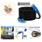 Cat 6 Outdoor Ethernet Cable 300 ft, Gbps Heavy Duty Internet Cable from 25-3...
