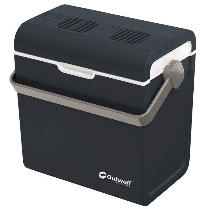Outwell EcoCool Lite 24L Blue Coolbox Camping Cooler 12V 230V Car & Mains