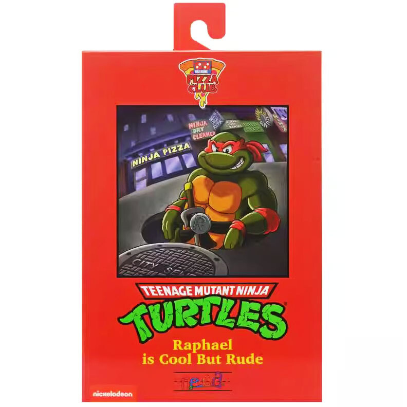 テル　NECA TMNTピザクラブ タートルズ 4亀セット NECA Teenage Mutant Ninja Turtles Pizza Club 4 Pack TMNT 7