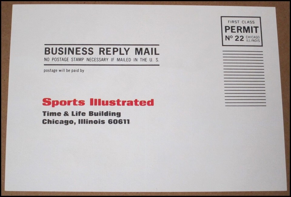 1973 Sports Illustrated Promo Ad Card San Francisco 49ers vs Green Bay