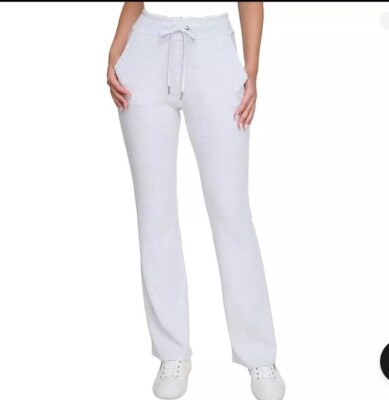 Calvin Klein Performance Womens Gray Sweatpants Cold Weather