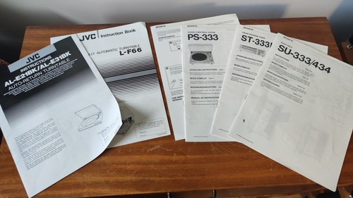 Job Lot 30 Vintage HiFi User Manuals Technics Sony Pioneer etc - Picture 5 of 6