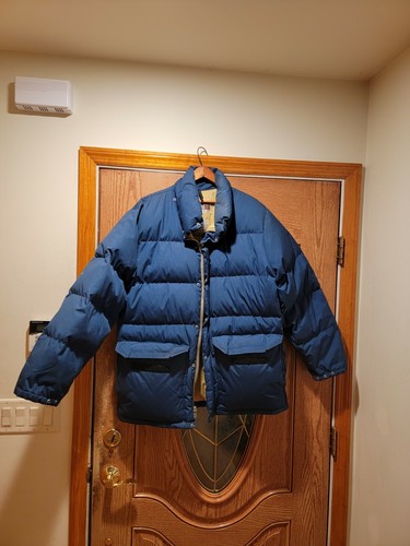 Blue Nuptse Puffer Down Jacket | eBay