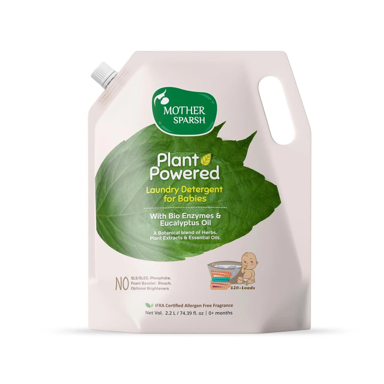 Plant Powered Baby Laundry Liquid Detergent (2.2 litres) with Bio - Enzymes a...
Opens in a new wind