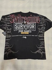 Civil Regime x WWE Survivor Series War Games San Diego Oversized Tshirt Medium