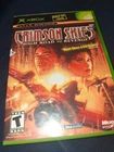 Crimson Skies: High Road to Revenge (Microsoft Xbox, 2003) Complete w/ Manual