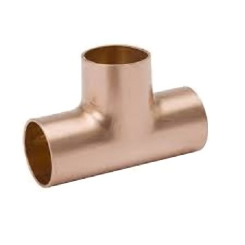 3/4" Copper Tee C x C x C W64031 Sweat Solder Plumbing Fitting Lead Free