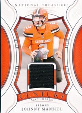 Johnny Manziel Century Materials 2024 National Treasures /99