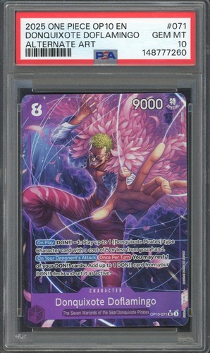 Donquixote Doflamingo (Parallel) graded PSA 10 for sale on eBay