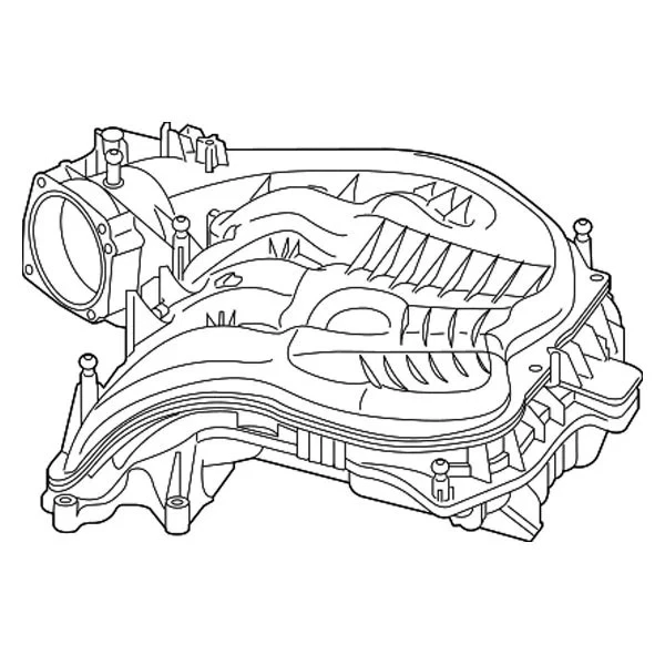 For Chrysler 200 2015-2017 Chrysler Upper Engine Intake Manifold Foto 4 de 4