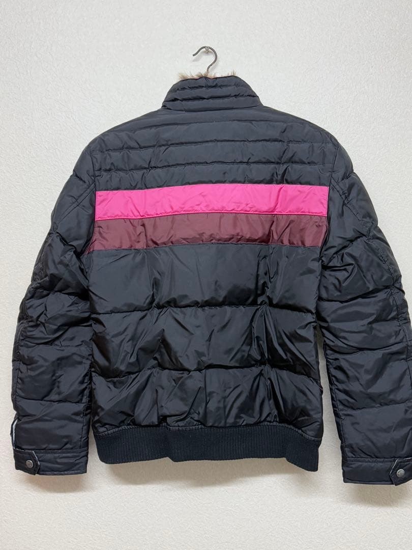 Burberry Black Label Down Jacket Nova Check Horse Wappen Used thumbnail 3