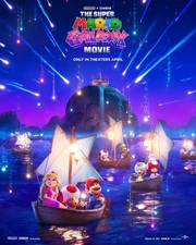 The Super Mario Galaxy Movie is only in theaters April 2026 Poster .