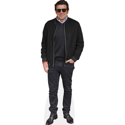 Patrick Bruel (Black Jacket) Life Size Cutout