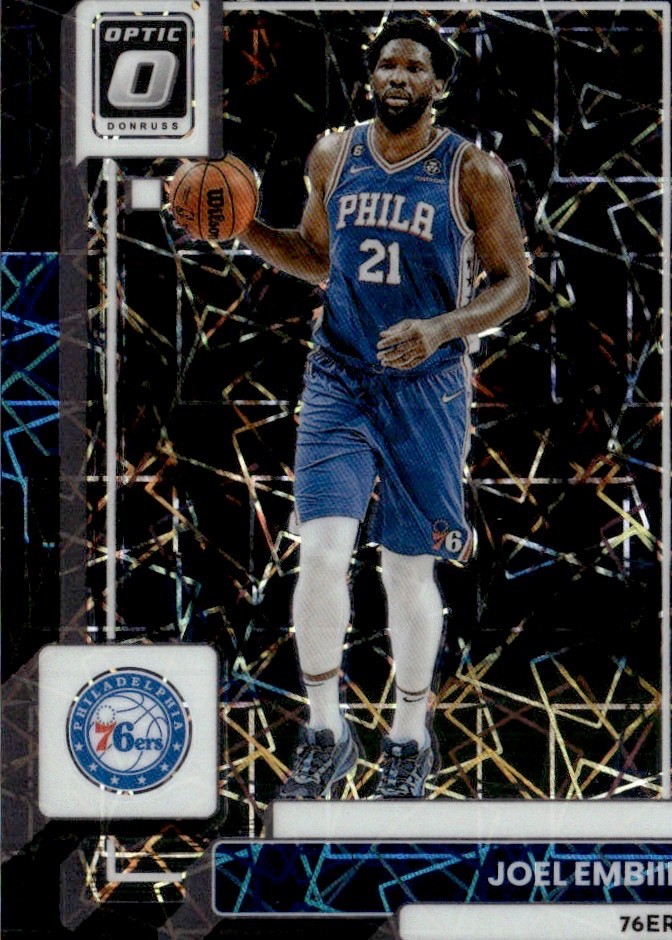 2022-23 Optic - Joel Embiid #27 Black Velocity /39 BUY 3 GET 1 FREE