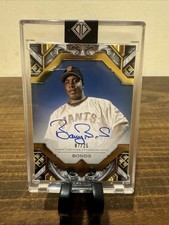 2025 Topps Transcendent Barry Bonds Gold Auto /25 Home Run King San Francisco
