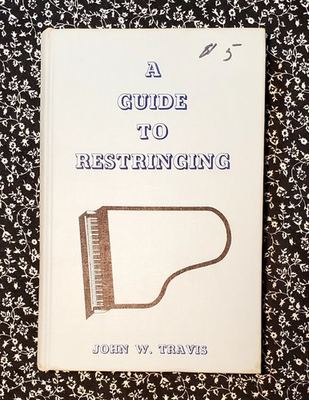 #ad #ad A Guide to Restringing John W. Travis 1961 First Printing Hardcover $18.99