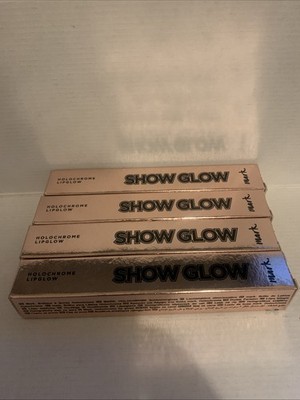 4 für 10£ ~ Avon Mark. Show Glow Holochrome Lipglow Lipgloss Farbton ~ TOPAZ GLOW