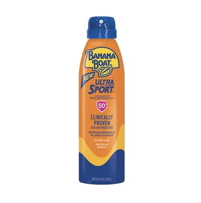 Sonnenschutzspray Sonnenspray Sunscreen Spray SPF 50 BANANA BOAT SPORT 170 g