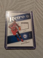 2024-25 National Treasures Basketball Retro Materials Game Used Patch /99Jrue...