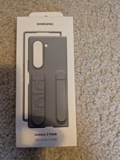 New Samsung Silicone Gray Case for Galaxy Z Fold6
