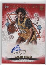 2022-23 Topps Inception OTE Overtime Elite Red /75 Jalen Lewis #IA-JL1 Auto 1pk1