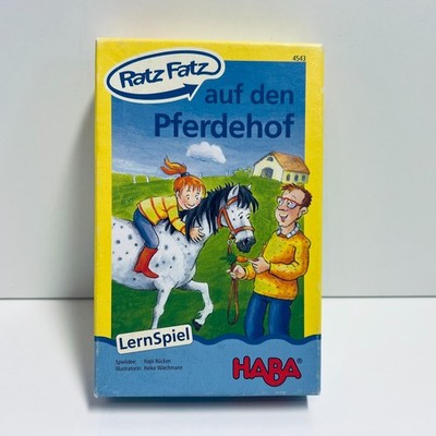 HABA - Ratz Fatz auf den Pferdehof - Vollständig - GUT